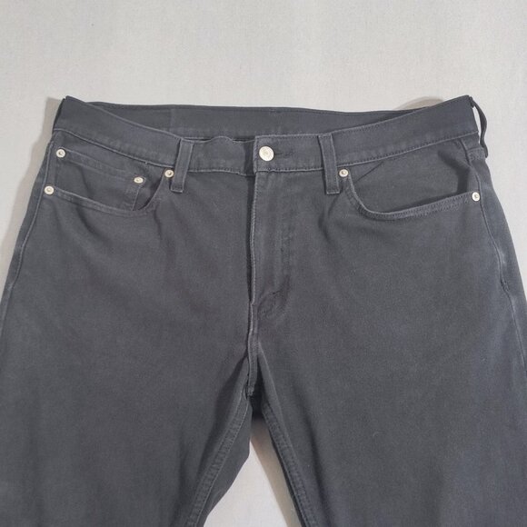 Levi's 511 jeans men's size W36 L30 black colour slim fit soft stretch jeans - Picture 2 of 16